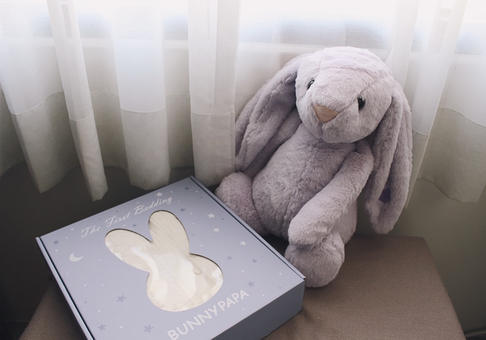 給孩子的第一條小被被,就選BUNNY PAPA四季雙層棉被,躺在雲朵上的柔軟體驗,陪伴寶寶安心入睡 - 第2張圖