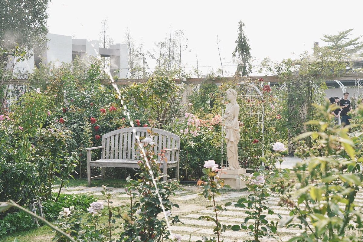後壁免費景點,雅聞湖濱療癒森林,迷你歐式小屋、千坪玫瑰花園、遊戲沙坑,全家同遊景點 - 第24張圖