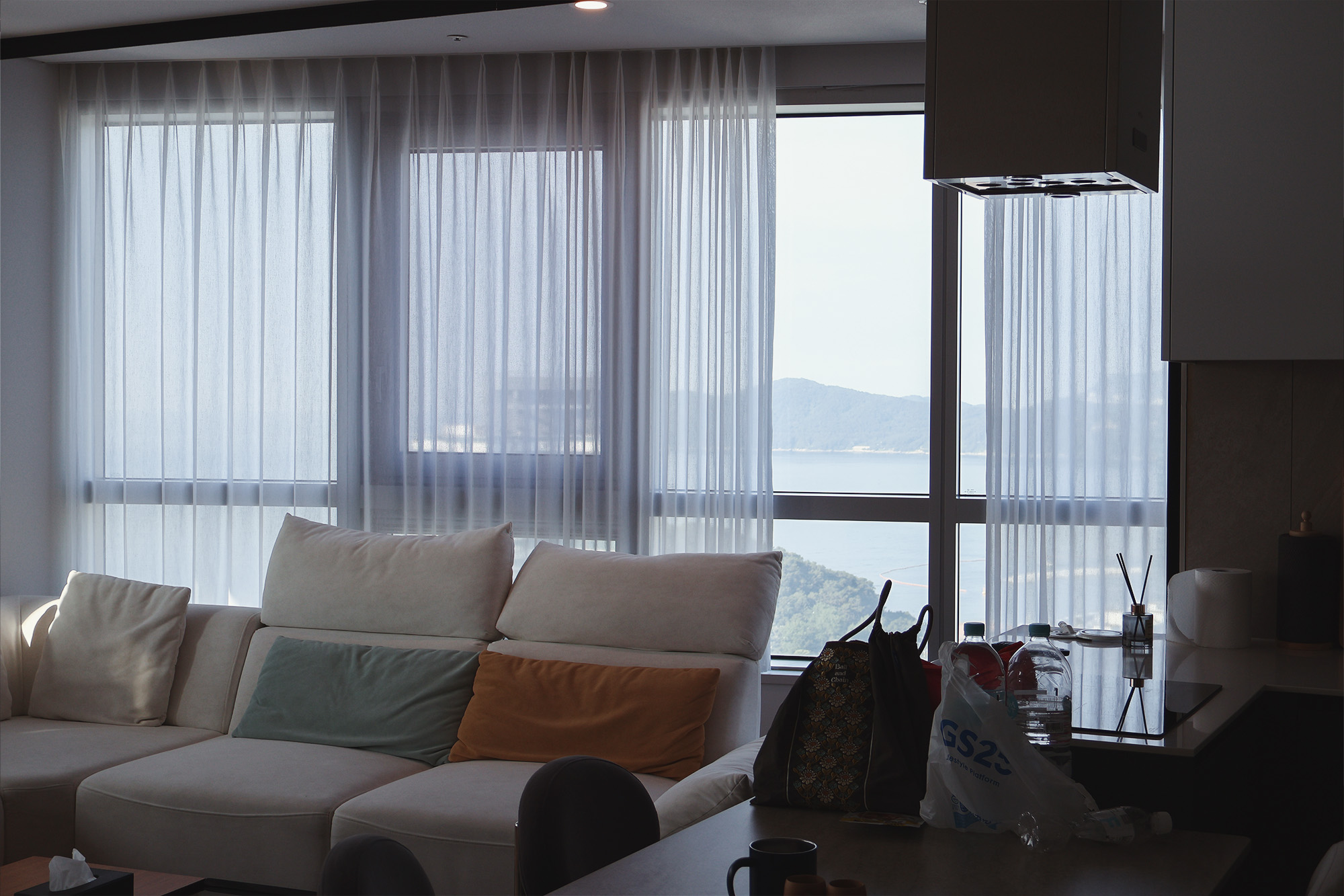 海雲台40層高級公寓，釜山無敵海景層樓，適合5位入住，樓下就是Olive Young、炸雞店