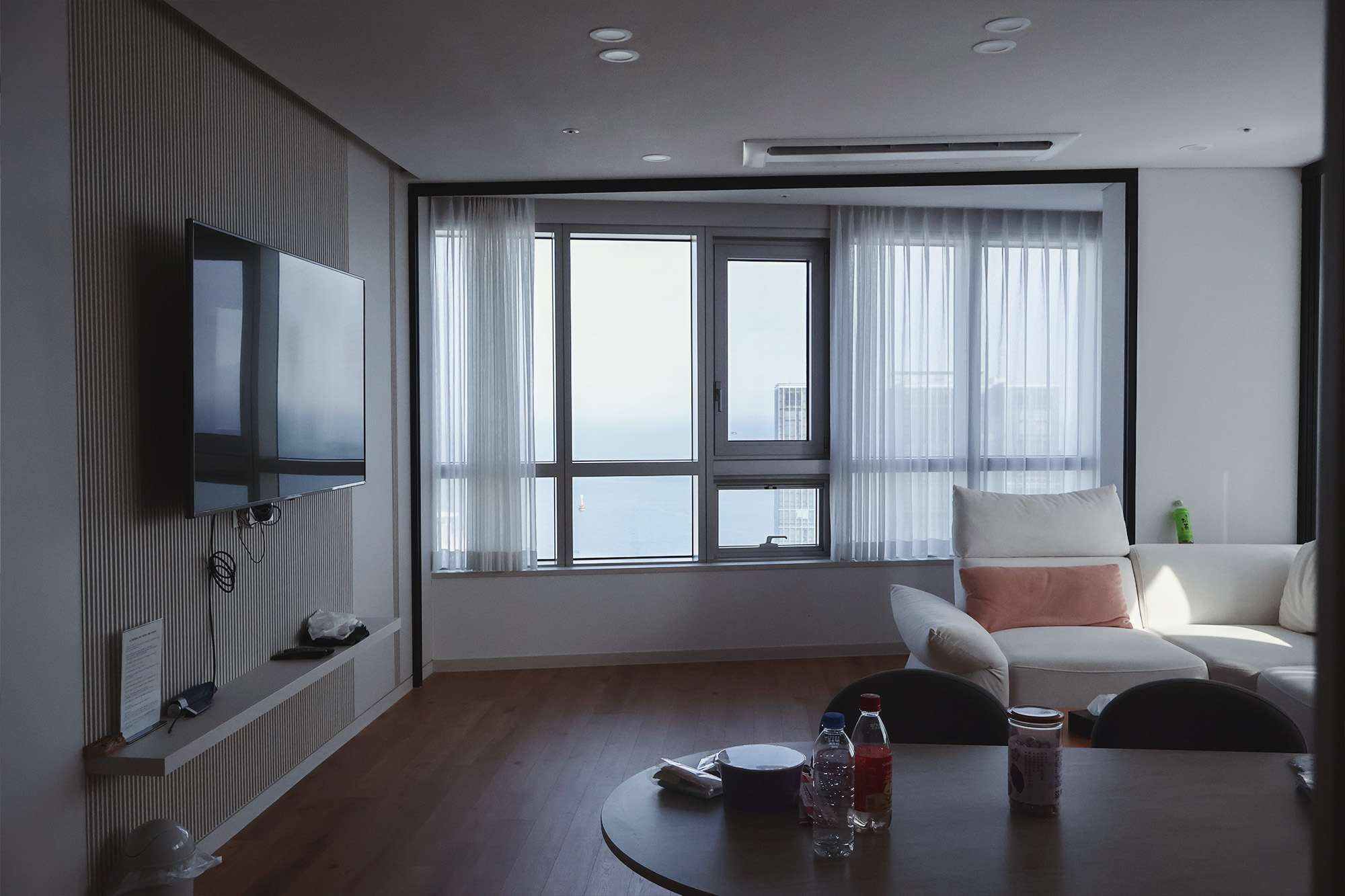 海雲台40層高級公寓，釜山無敵海景層樓，適合5位入住，樓下就是Olive Young、炸雞店